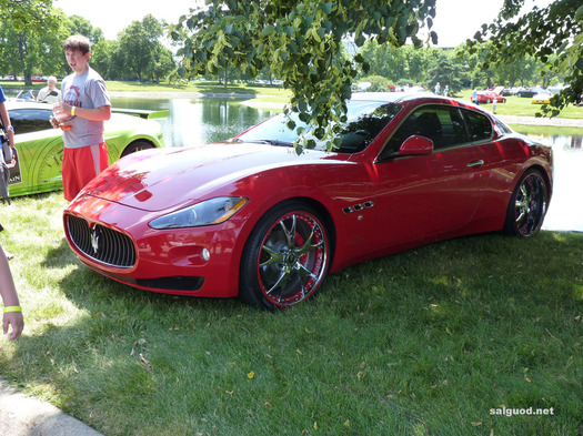 The wheels are a little gaudy but it's still a Maserati